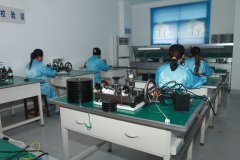 壓力開關檢測車間